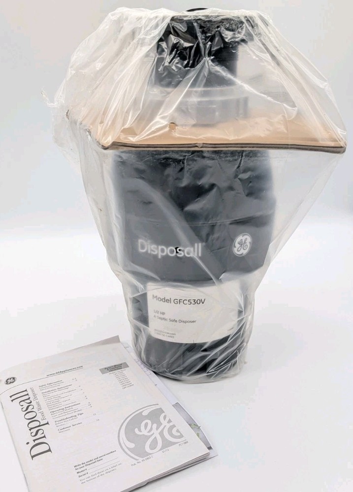 GE Garbage Disposal 1/2HP Noncorded Model GFC530V Septic Dish Disposer Disposall