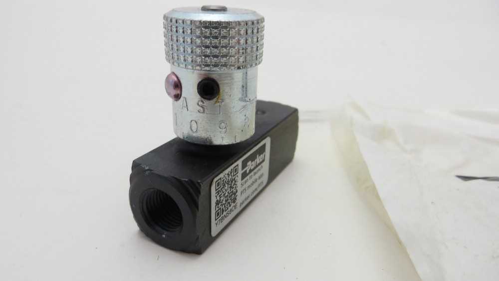 1/8” PARKER 8F200S ColorFlow Flow Control Valve F200S
