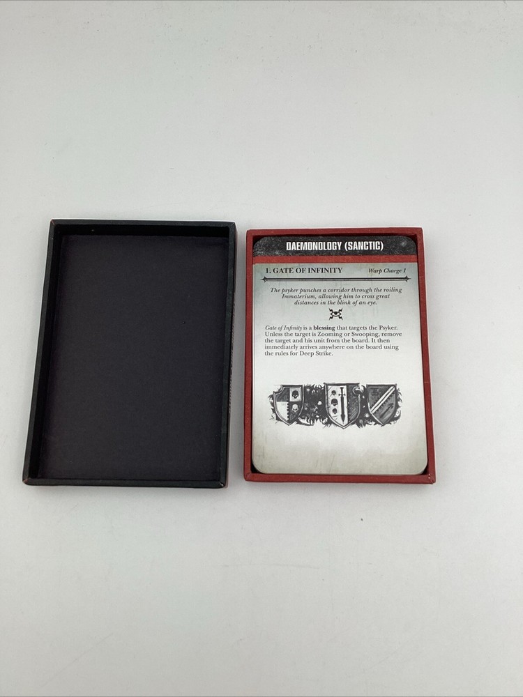 Warhammer 40K Datacards: Grey Knights Original Pack Games Workshop