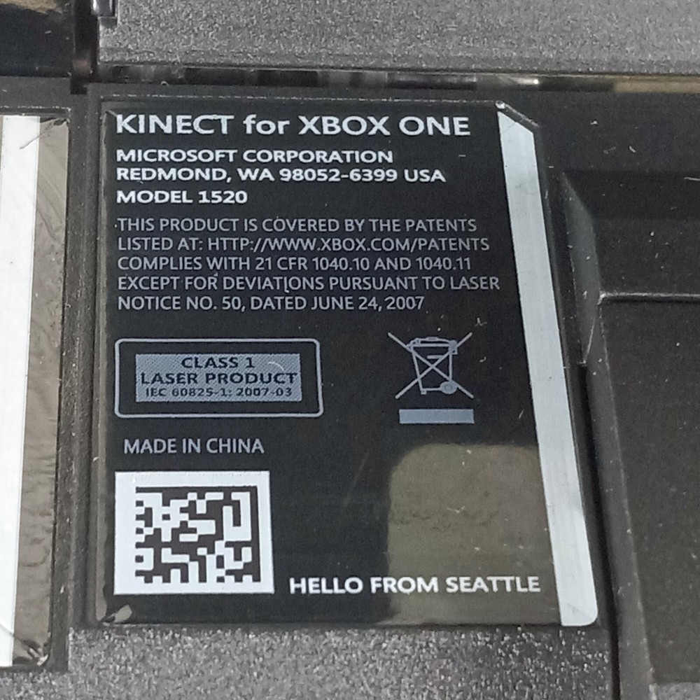 Microsoft Xbox One Kinect Sensor Bar 1520