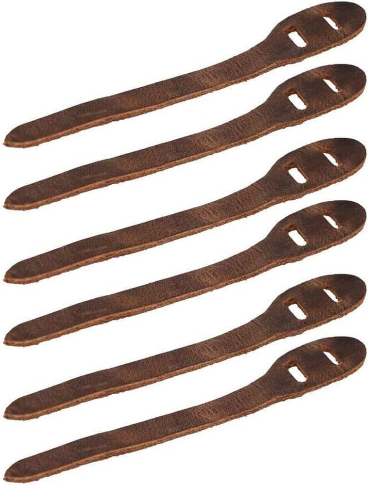 , Set of 6 Rustic Zipper Pulls Replacements, Tags for Backpacks, Jackets, Wallet