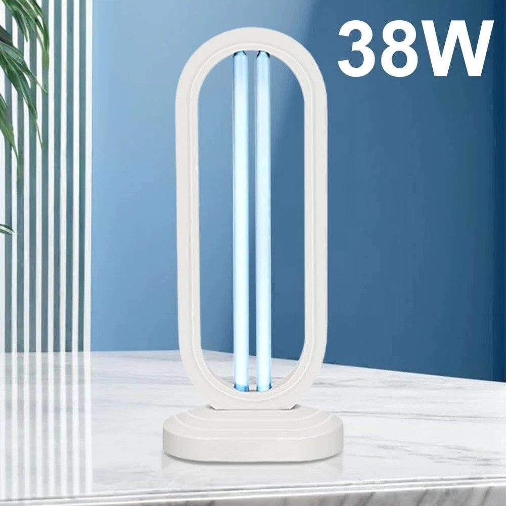 Ultraviolet Sterilization Germicidal Light Home 38W 110V White ABS Lamp
