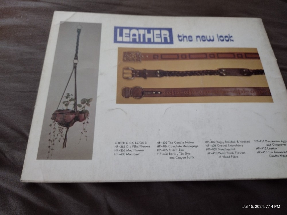 Leather The New Look By Lynn Paulin