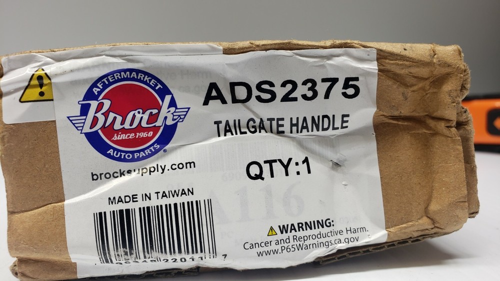 Brock ADS2375 Tailgate Handle SEE DESCRIPTION