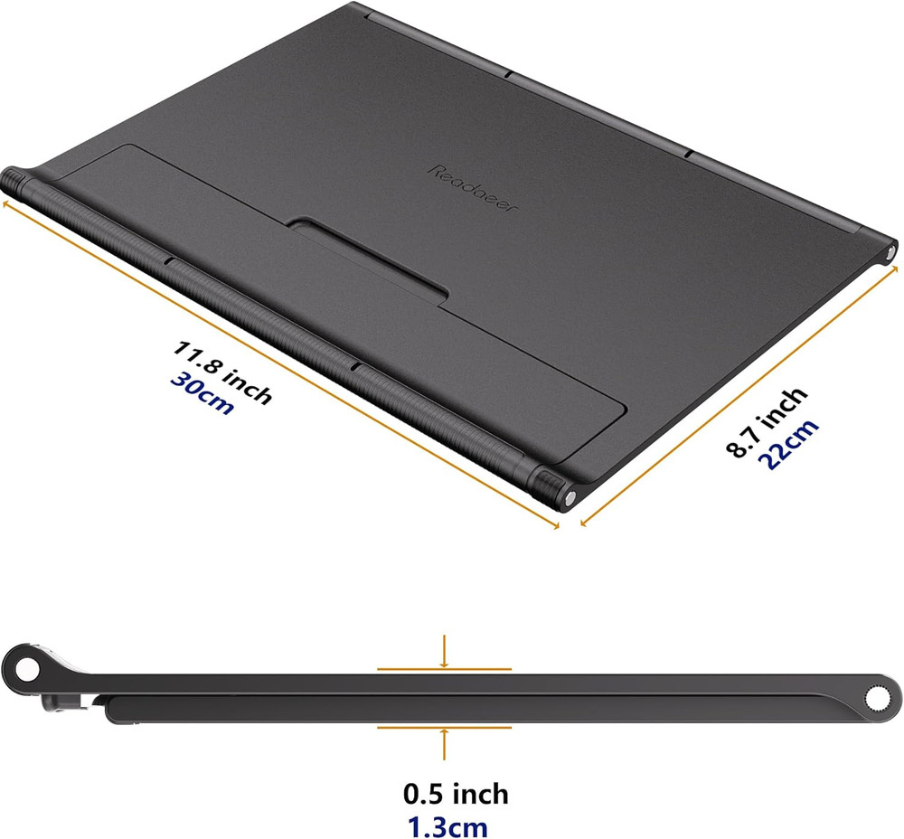 Readaeer Portable Book Stand Free Angle Adjustable Book Holder