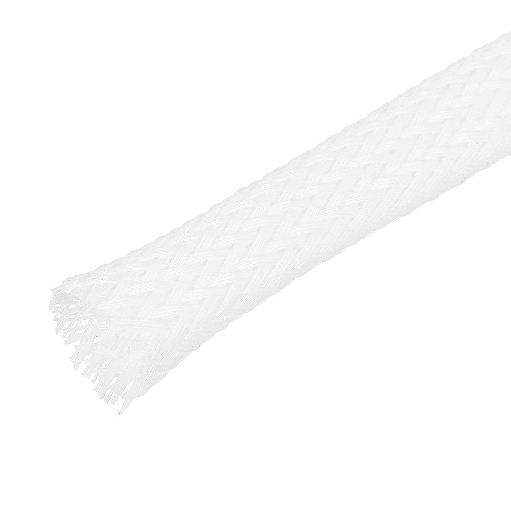 Expandable Sleeving 1/4-inch 100ft Cable Sleeve White
