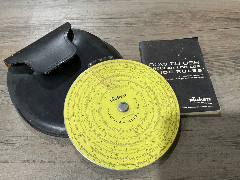 Pickett Circular Slide Rule 111ES
