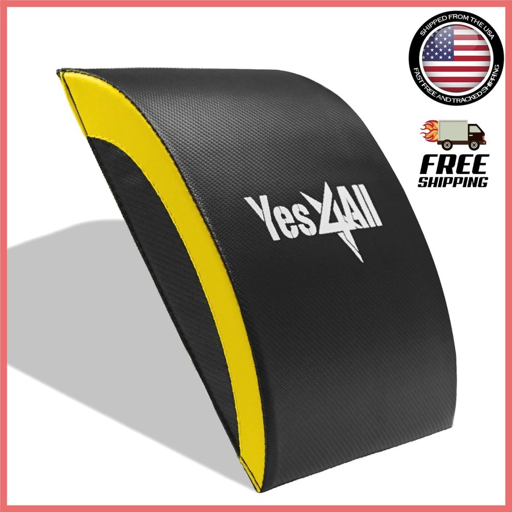 Durable PVC Leather Abdominal Pad - Ideal for Core Workouts and Back Stretching