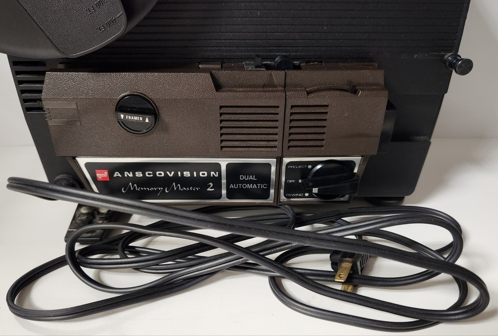 Gaf Anscovision Memory Master 2 8mm Projector (Model 438-M2)