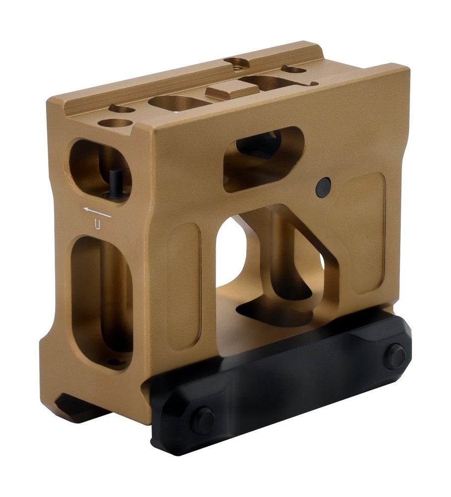 EvolutionGear Maded: Unity Tactical Fast Micro Red Dot Mount FDE Flat Dark Earth