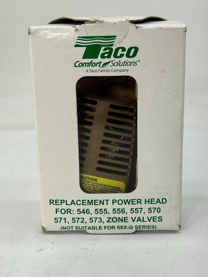 Taco Comfort Solutions Made Easy Boiler Replacement Power Head, Zone Valve