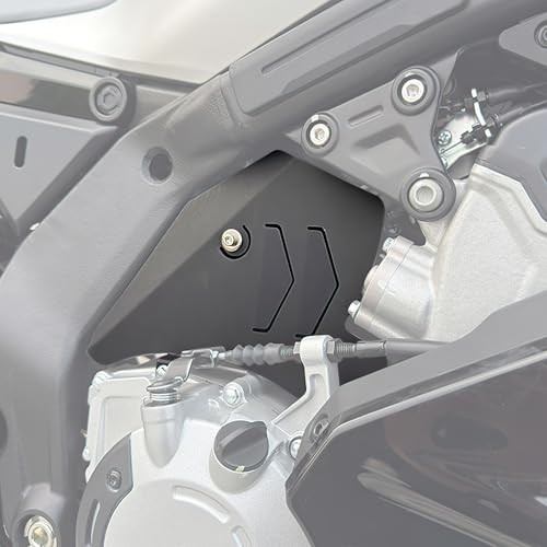Motorcycle Engine Guard Frame Protector Body Dust Shield Compatible with