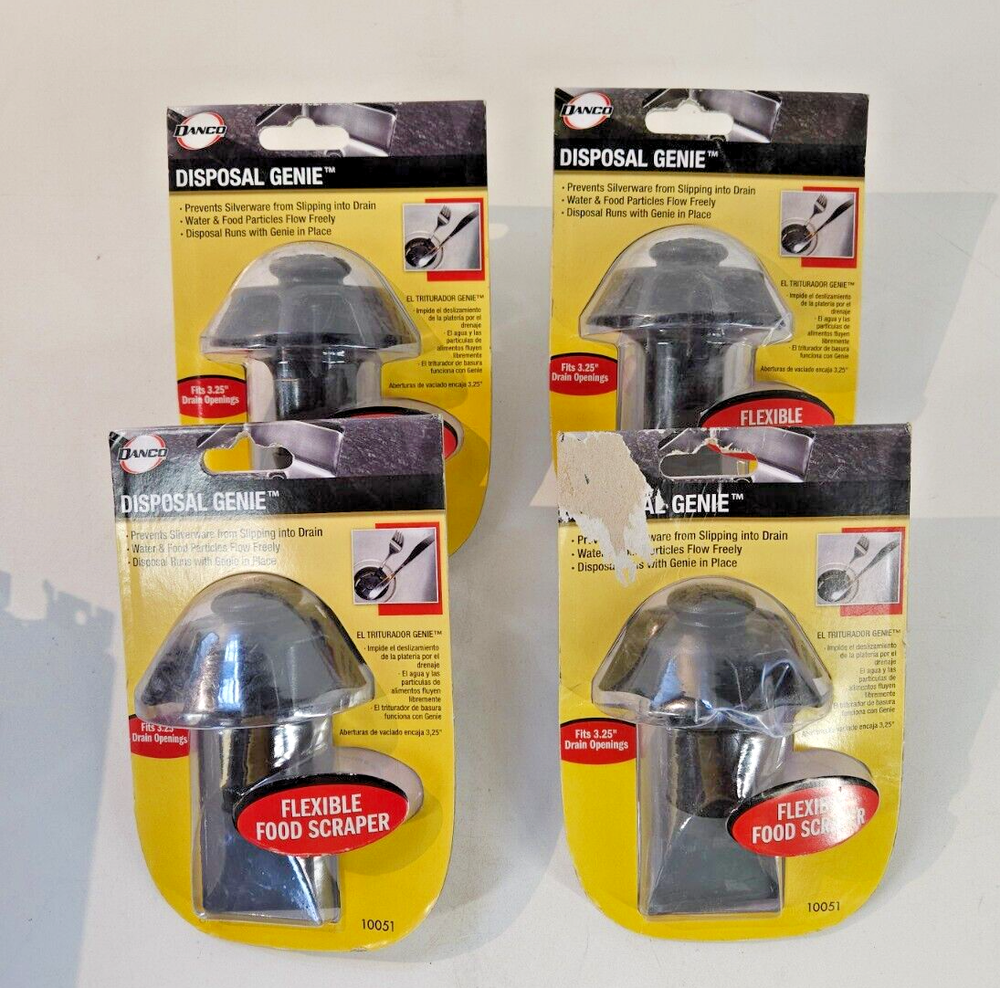 DANCO Disposal Genie Garbage Disposal Strainer , Sink Drain Splash Guard SET 2