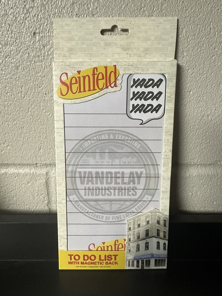 Seinfeld Magnetic To Do List.