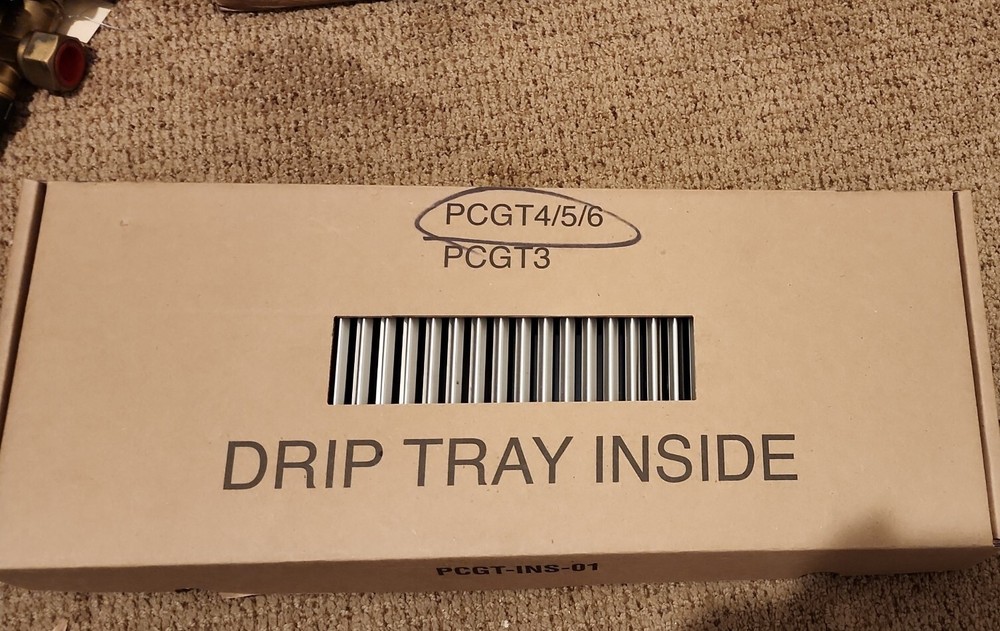 WILBUR CURTIS drip tray PCGT 4/5/6 complete