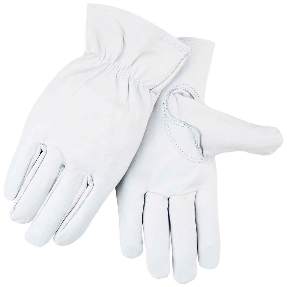 Black Stallion 9G Premium Grain Goatskin Driver's Gloves Medium