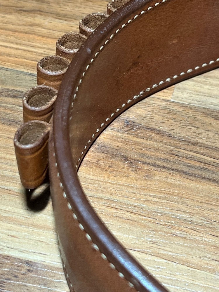 Bianchi 34" Leather Ammunition Belt .45 Cal