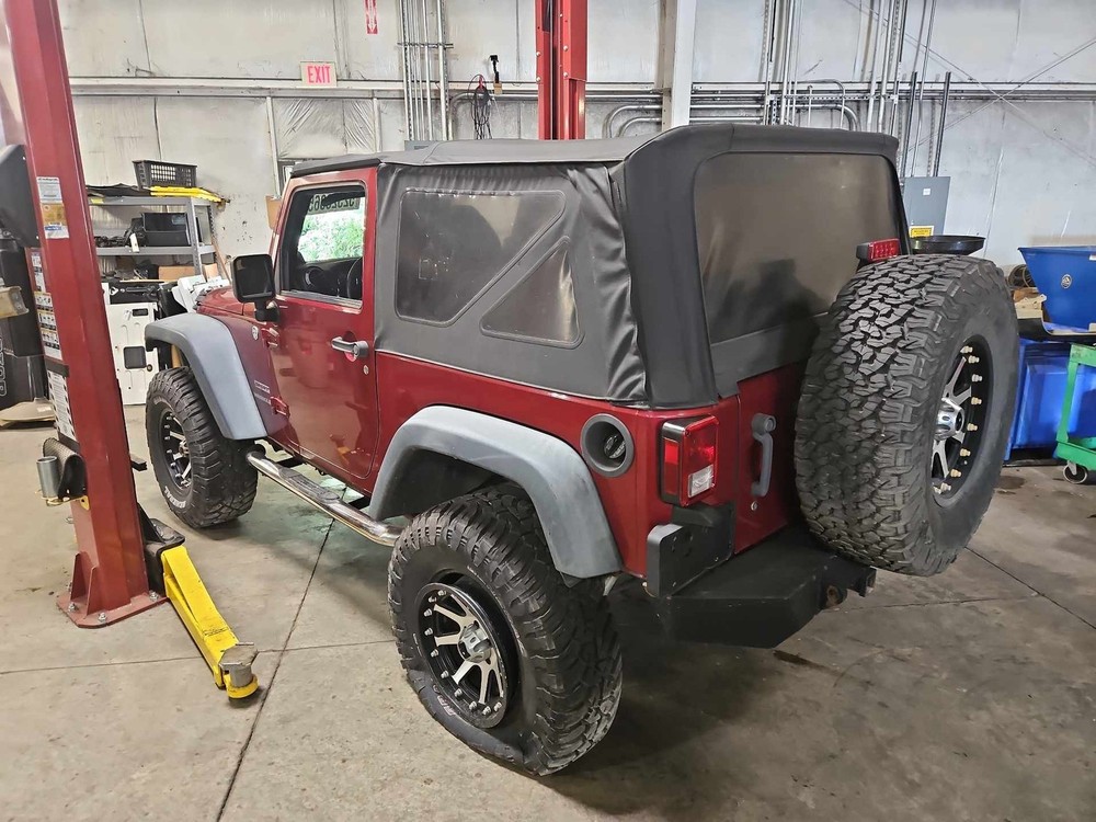 Used Windshield Frame fits: 2012 Jeep Wrangler Grade A