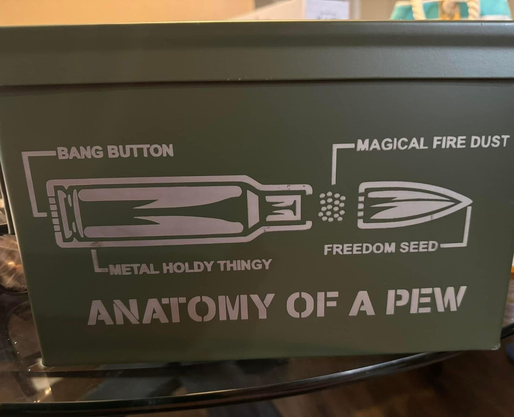 CUSTOMZIED LASER ENGRAVED AMMO BOX