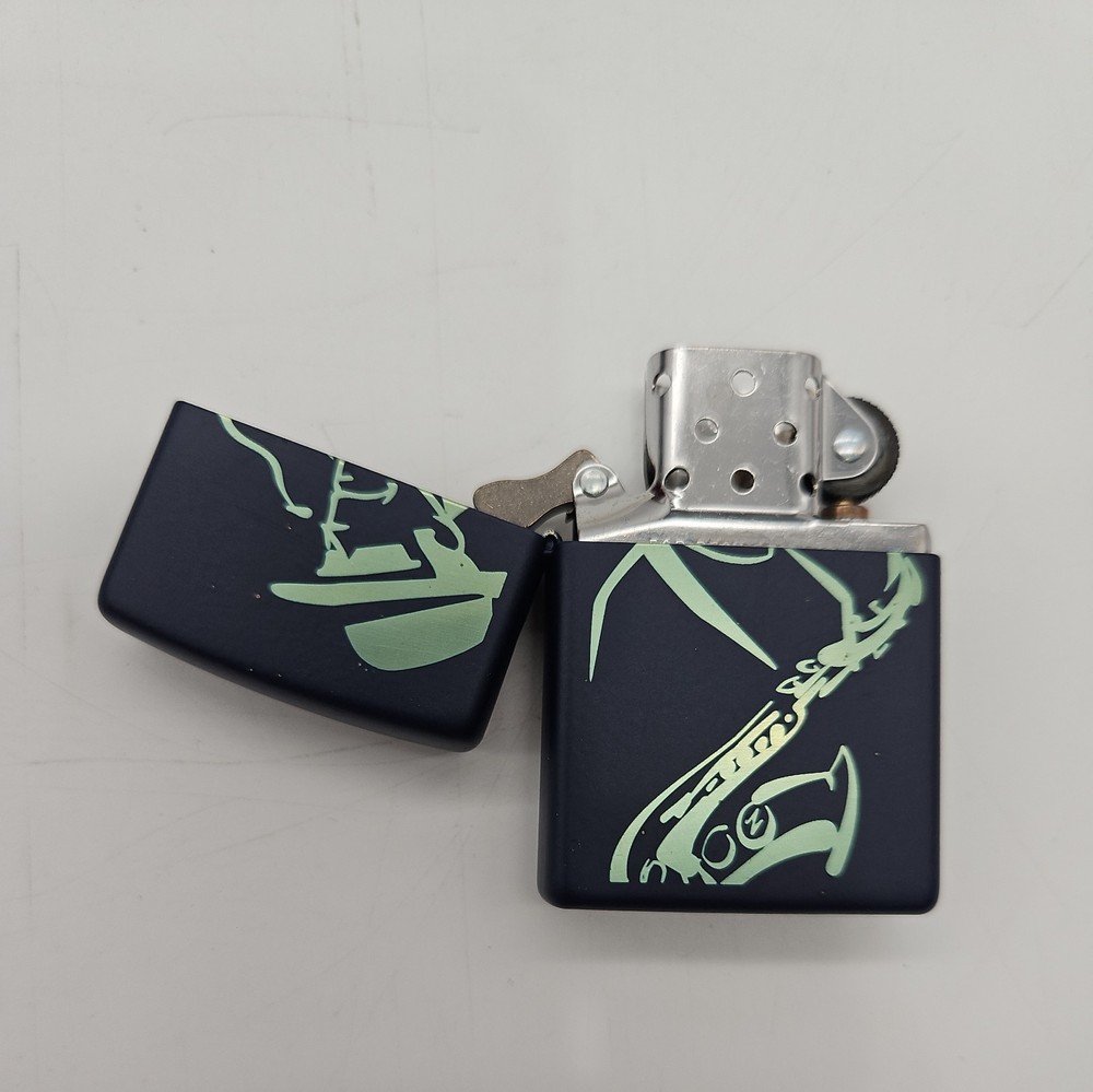 Zippo Lighter Jazz Saz Player Commemorative