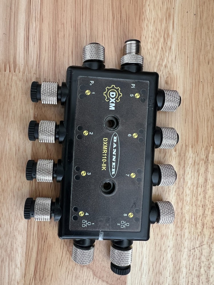 Banner Engineering DXMR110 8-port IO-Link Master/Controller