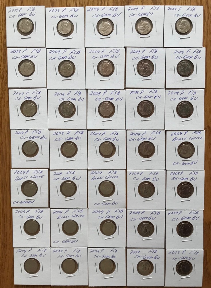 2009P F.S.B. Dimes - Low Mintage