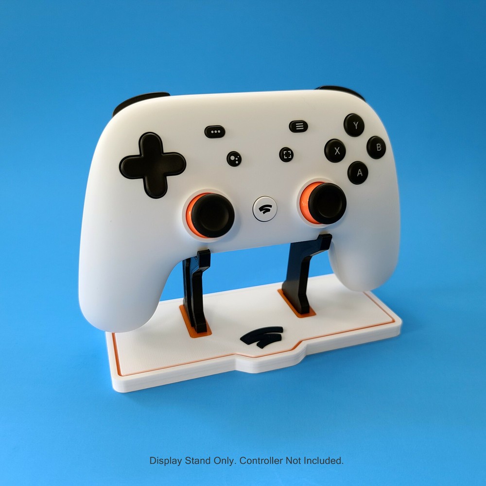 Custom Display Stand for Google Stadia Controller / 3D Printed / Free Shipping!