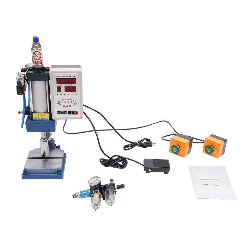 440lb Adjustable Pneumatic Punch Press Machine With Microcomputer Control