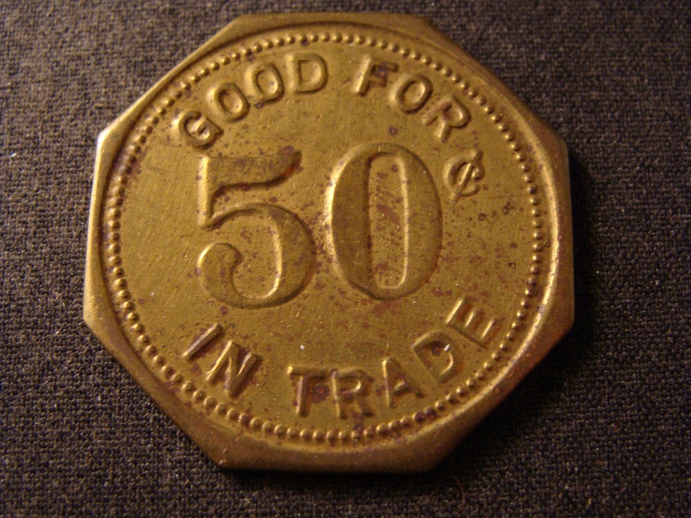 Perds token gf .50 it Woodburn OR R3