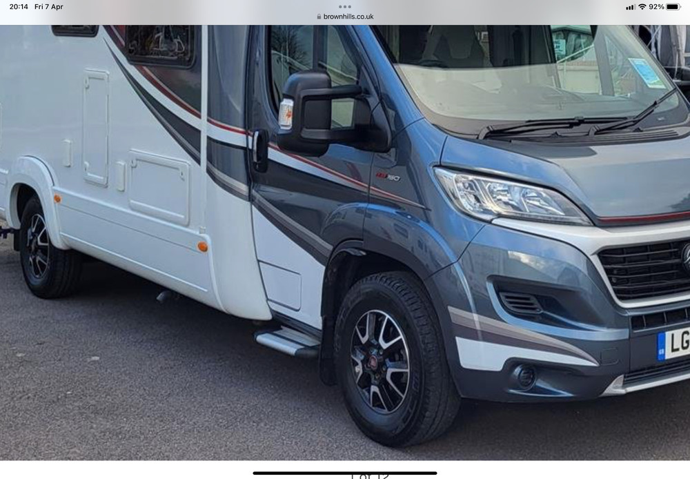 RAPIDO MOTORHOMES CAMPER VAN.CAB ENTRY STEPS.2014-20.CAB STEP.ENTRANCE STEP.PAIR