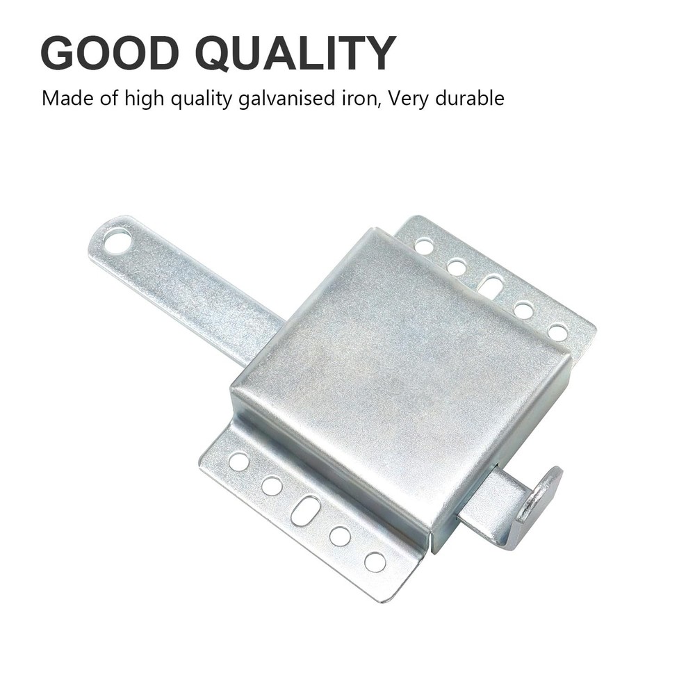 Garage Door Side Lock, Galvanized Steel Inside Deadlock for Vertical Track, H...