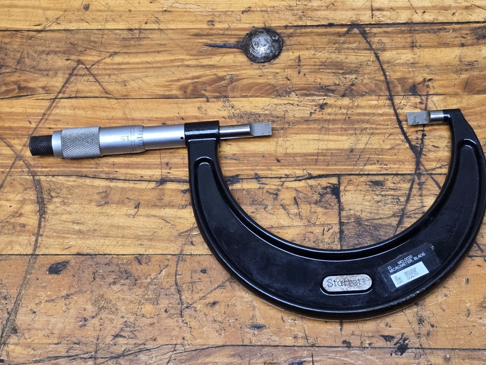 Starrett 2-3" Blade Micrometer No 486