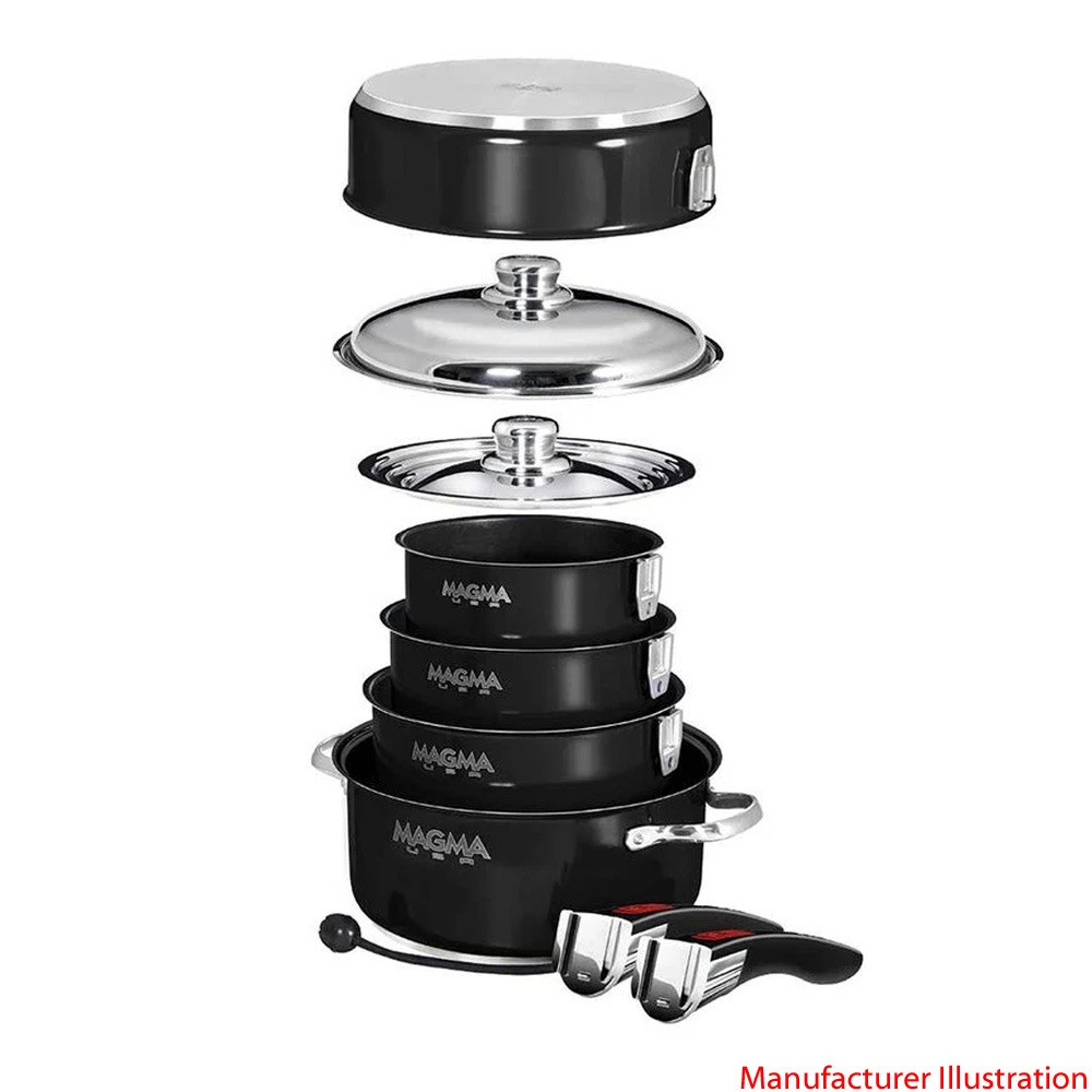 Magma RV Nesting Induction Cookware A10-366-JB-2-IN 10 PC - Scratch