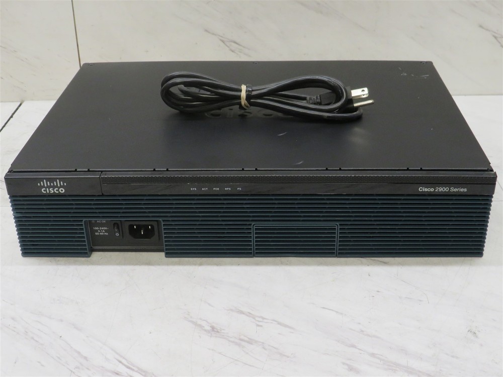 Cisco 2911 CISCO2911/K9 Integrated IP Services Router Power Cable