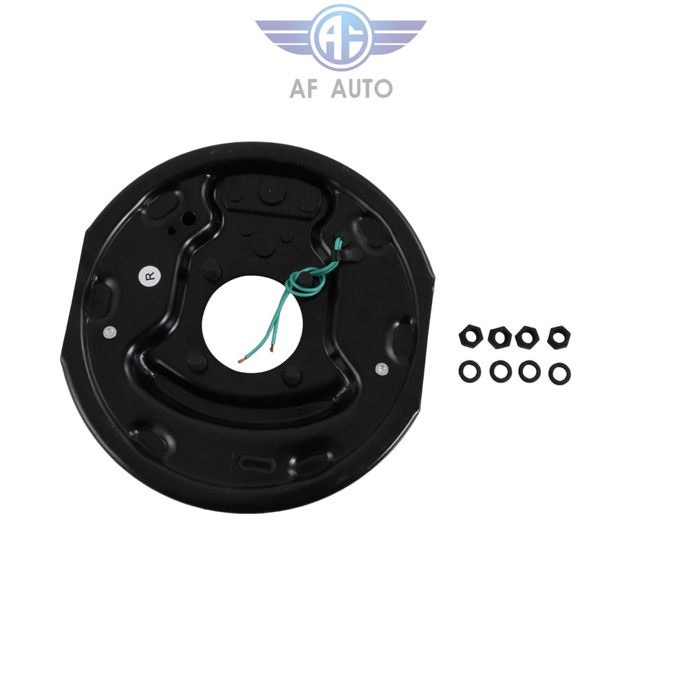 Four Electric Trailer Brake 10"x2-1/4" Self-Adjusting Assembly 3500 lbs