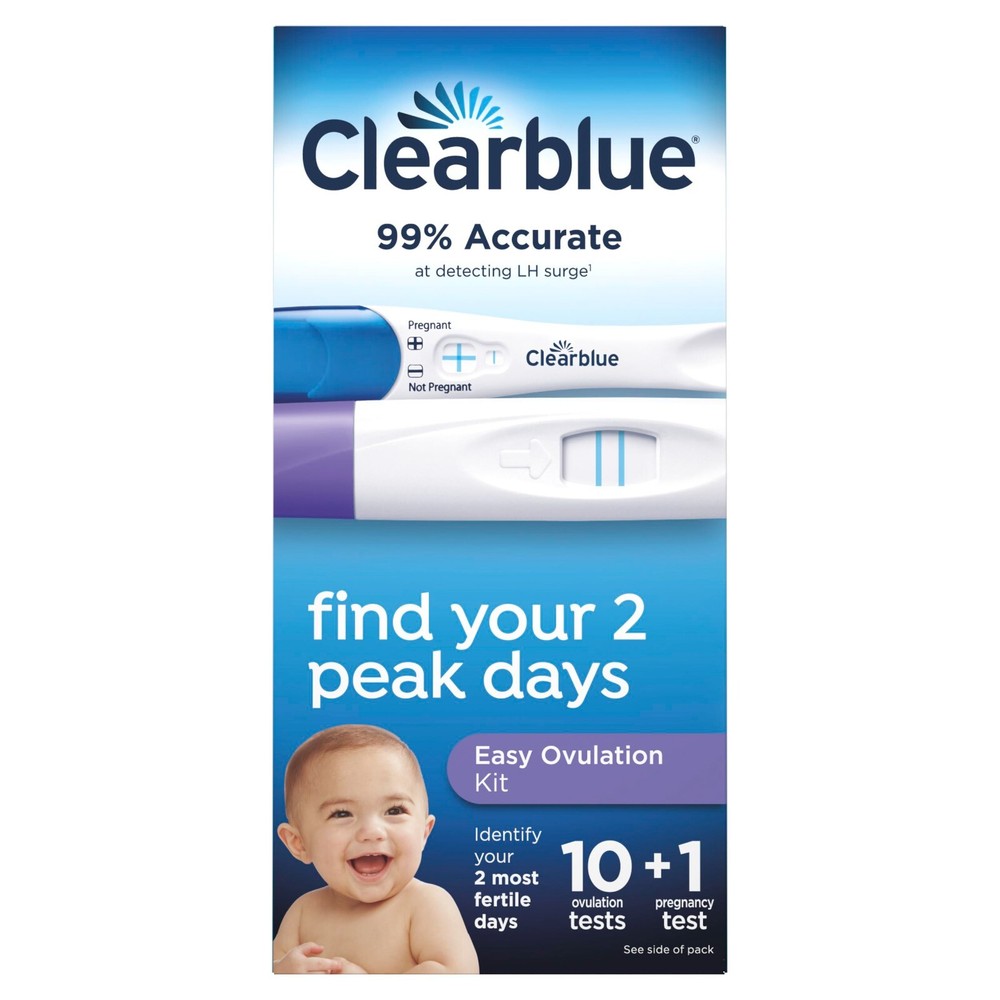 Clearblue Easy Ovulation Kit 10+1
