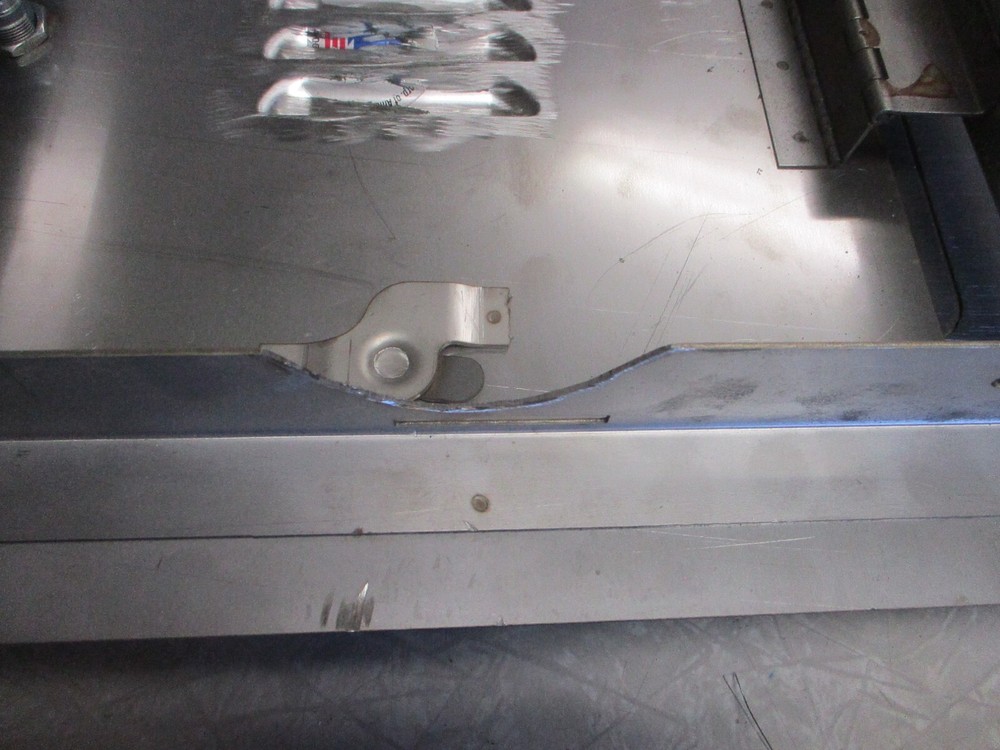 (3) WB DOORS GP-LV-103 12" x 12" Access Door Panel Stainless *Missing Key* USED