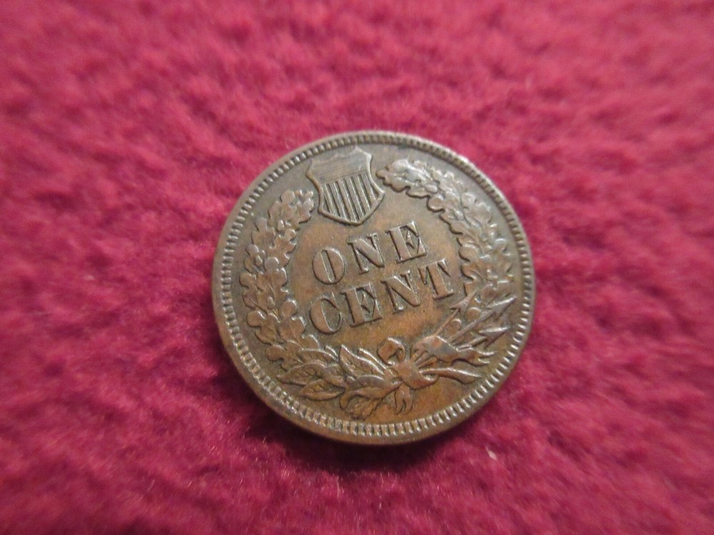 1897 DATED INDIAN CENT ORIGINAL
