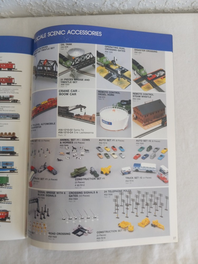BACHMANN 1989 Trains Catalog Excellent Condition