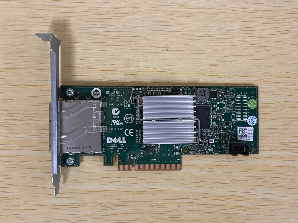 Dell 12DNW PCI-E Dual Port SAS 6Gbps HBA Interface Controller Card