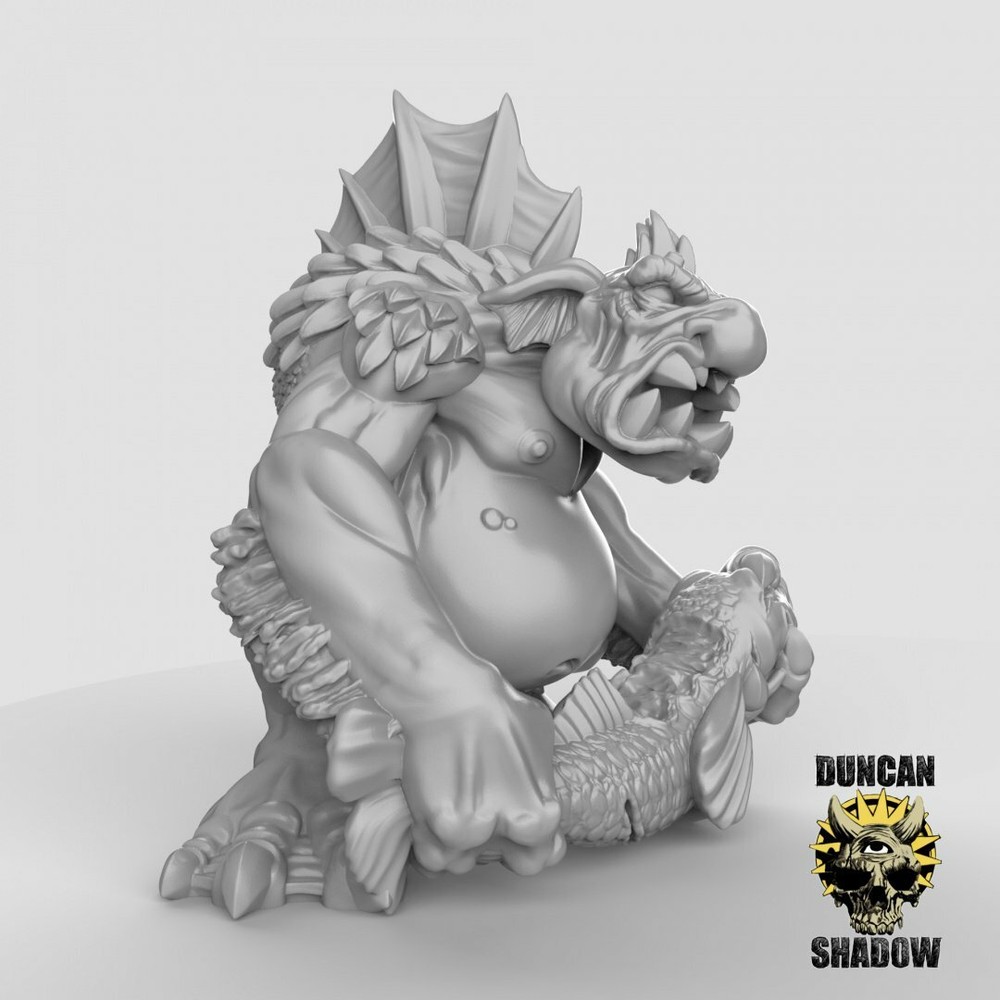 Marsh Trolls Resin 3D Models for Dungeons & Dragons & Board RPGs