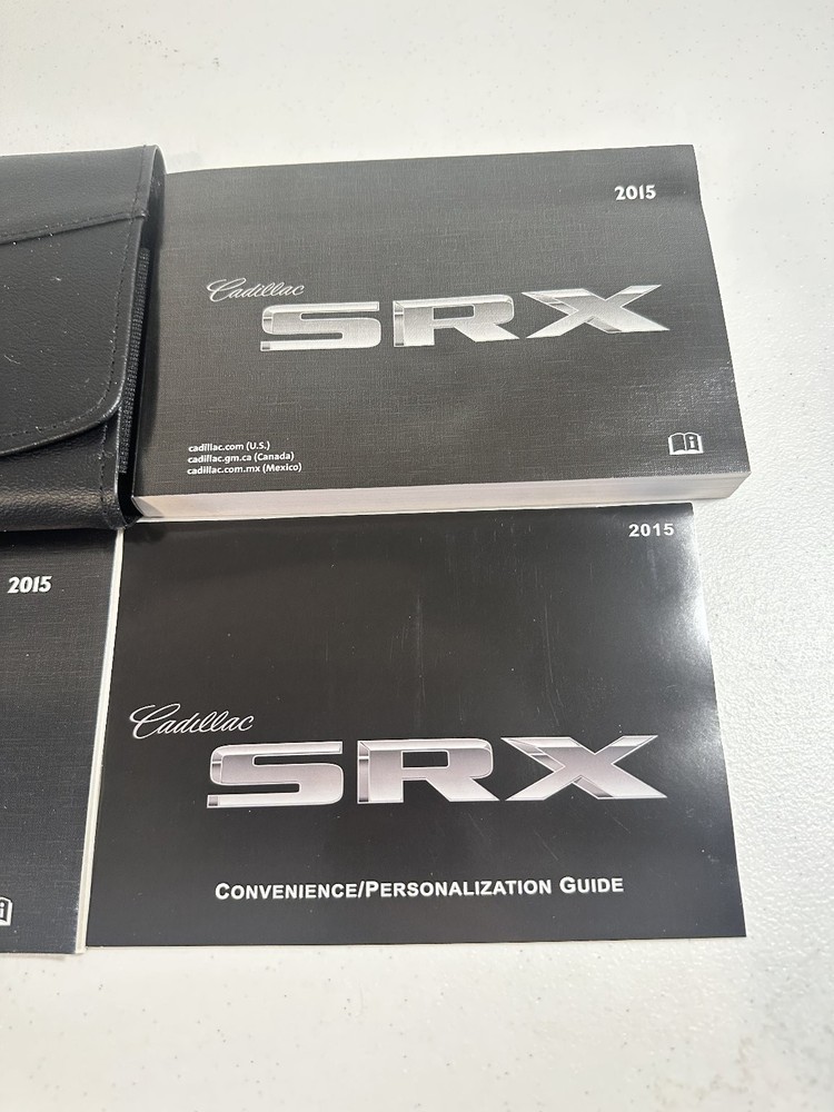 Cadillac SRX 2015 Owner's Manual Set