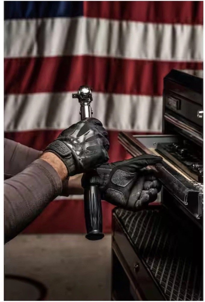 Grease Monkey - Bones Xtreme Mechanic Gloves - Touchscreen Compatible (Lg or XL)