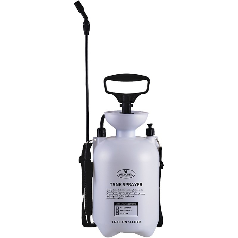 Landscapers Select SX-4B Compression Sprayer, 1 gal Tank, Polyethylene Tank, 55