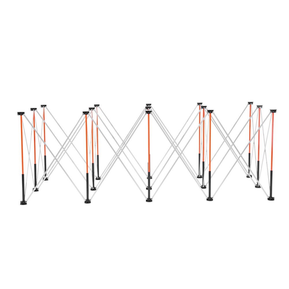 Portable Folding Workstand 8.05 x 4.13 ft Collapsible Workbench 6000 lbs W