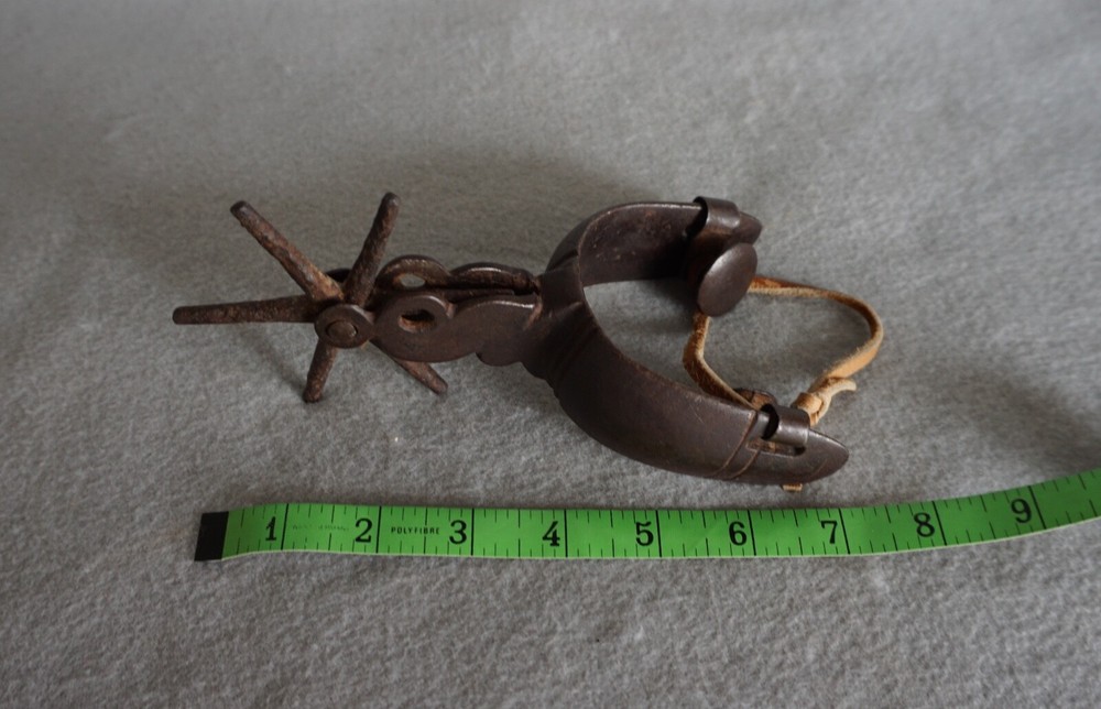 Early Mexican Charro Spur MUST SEE Condition