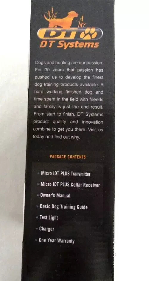 DT Systems Micro-iDT PLUS Expandable Dog Remote Trainer
