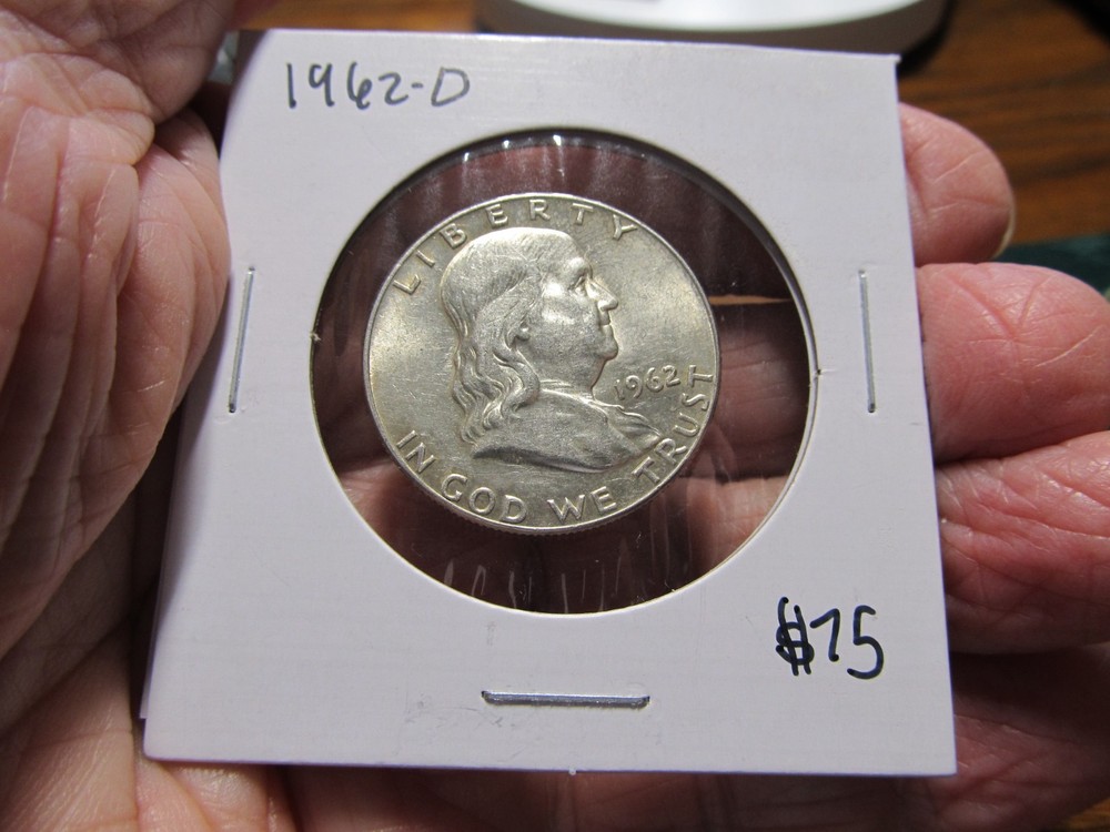1962-D Franklin Silver Half Dollar Nice Uncirculated with Luster!
