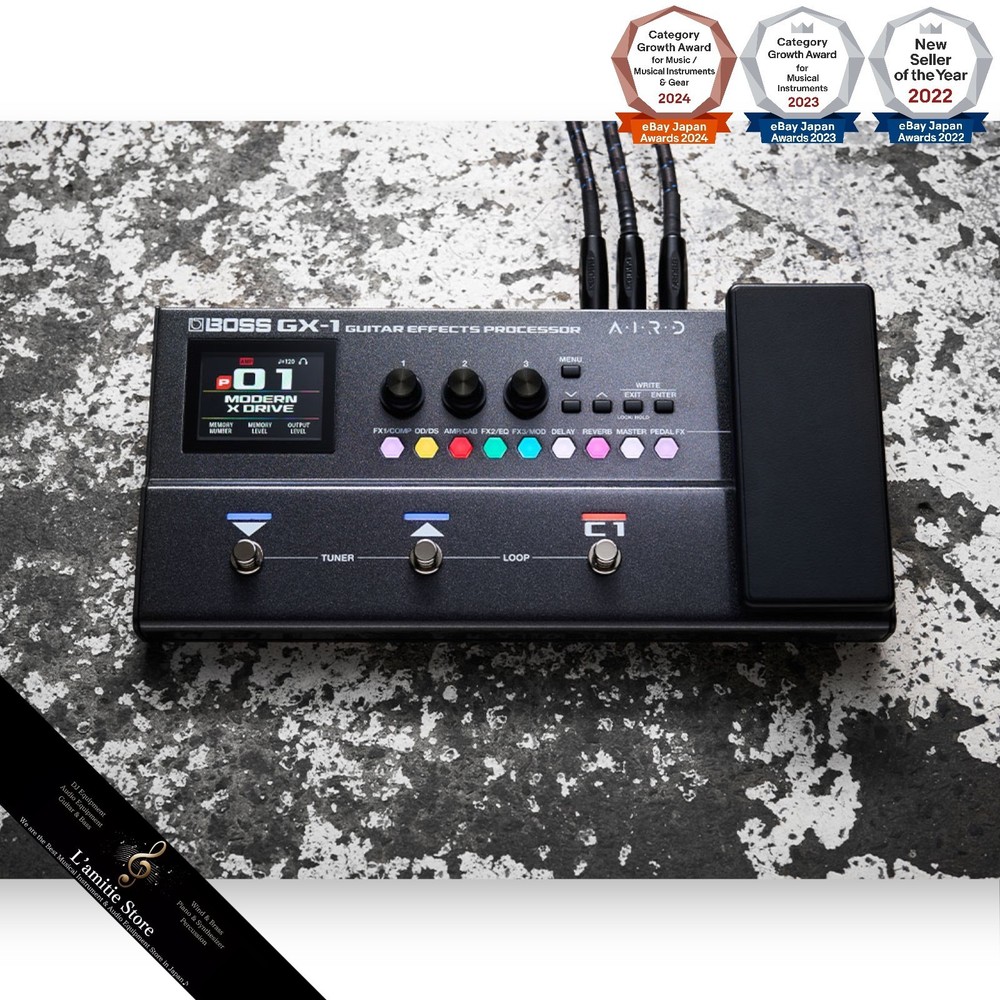 BOSS GX-1 Guitar Effects Processor Compact Powerful Multi Effecter GX1 AIRD JP