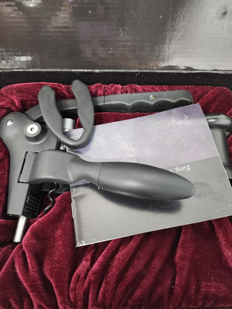 Original Insta Pull Bordeaux Wine Opener Essemble 5 Wine Enjoyment System NEW